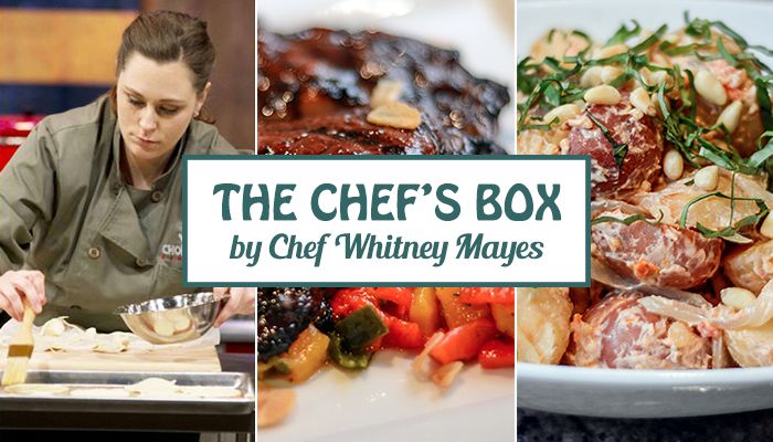Whitney Mayes Brings Rustic Farm to Table Style to Foodie Pages CHEF’S BOX™