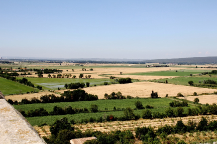 View of the plains