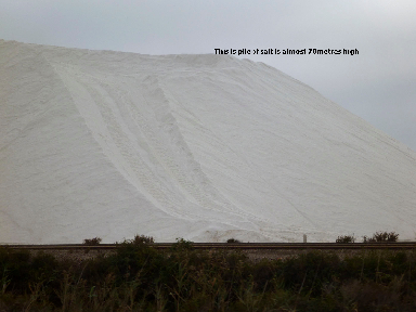 Salt Piles Le Saunier de Camargue @GingerandNutmeg #Salt #FleurdeSel Salt Piles Le Saunier de Camargue @GingerandNutmeg #Salt #FleurdeSel
