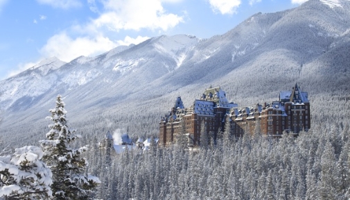 Fairmont Banff Springs Exterior view Winter