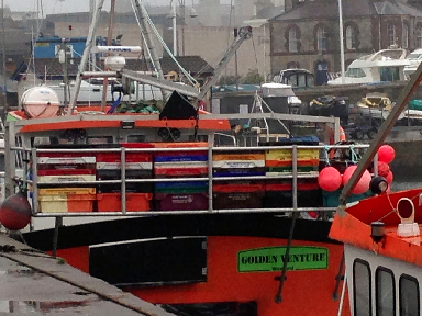 Dublin Fishing Boat by @GingerandNutmeg