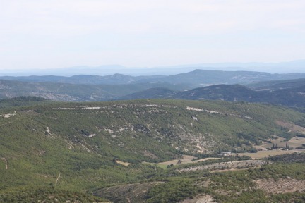 Banon Luberon view