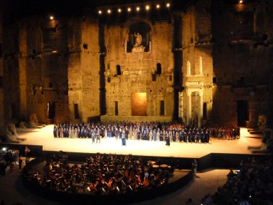 Theatre Antique d'Orange - Aida