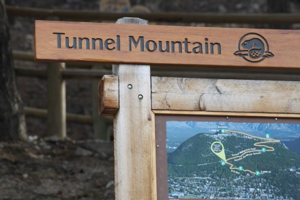 Banff Ttunnel Mountain #Banff #Alberta @GingerandNutmeg