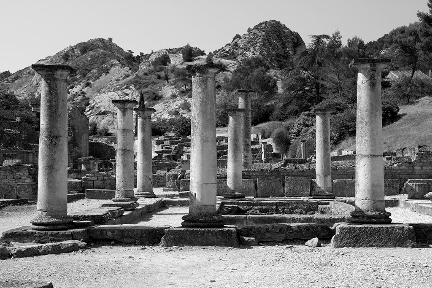 Remains of a House with Antea columns