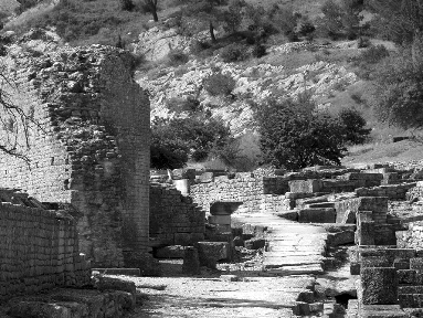 Main Street in Glanum