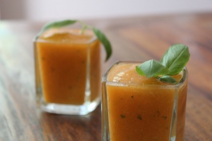 Melon Soup with Basil