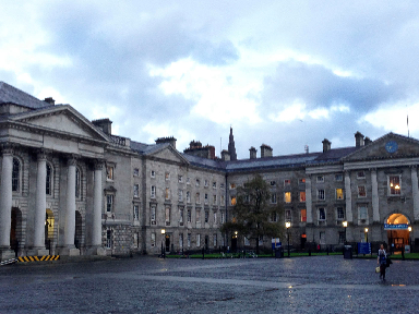 Trinity College #Dublin @GingerandNutmeg
