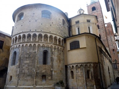 Albenga Baptistery #Albenga #Italy @GingerandNutmeg