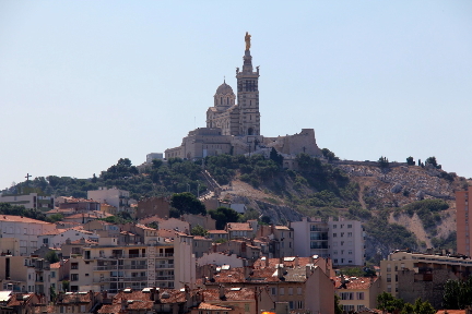 View to ND de la Garde