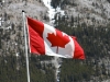 Canadian Flag #Canmore #CanadianRockies @GingerandNutmeg