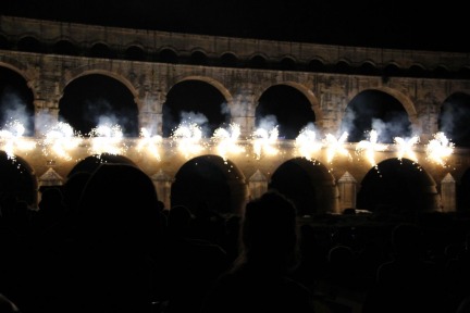 Pont-du-Gard- Light show
