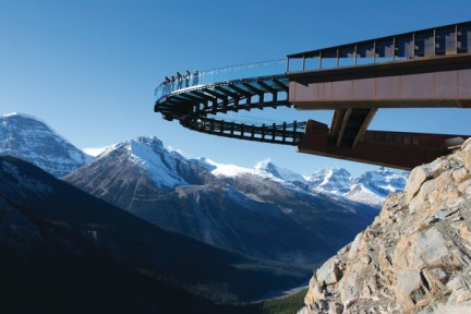 Glacier Skywalk - Looking Up 