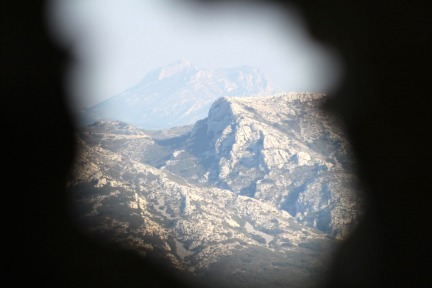 Les Baux view