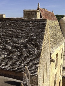 Chateau de Beynac Lauze Roof #Dordogne @GingerandNutmeg