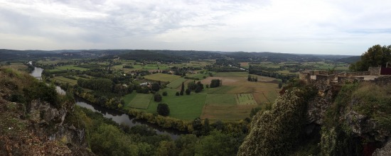 Domme panorama #Dordogne #France @GingerandNutmeg