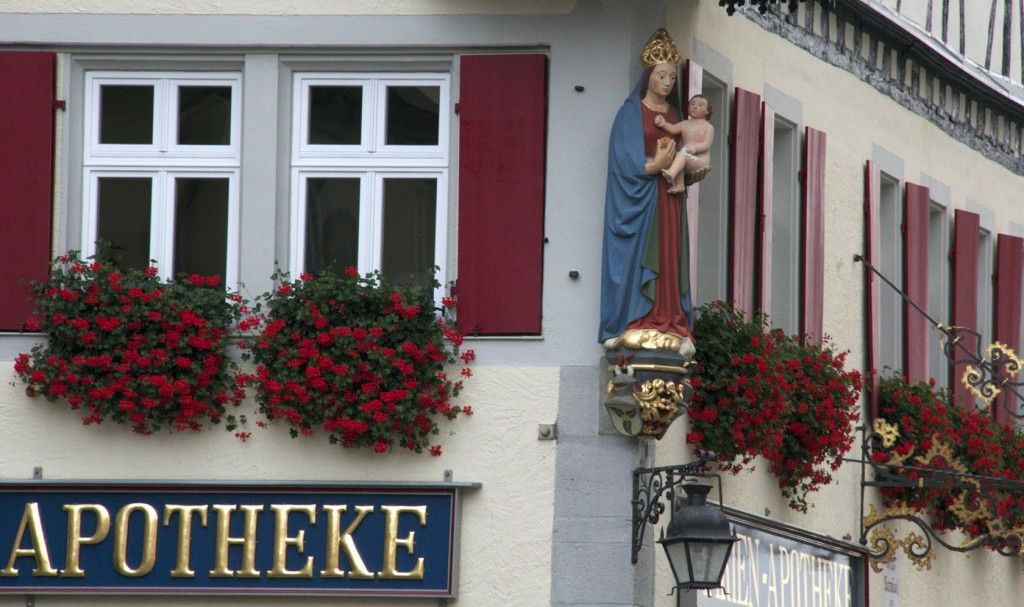 Apotheke #Germany #Cycling #RomanticRoad @GingerandNutmeg