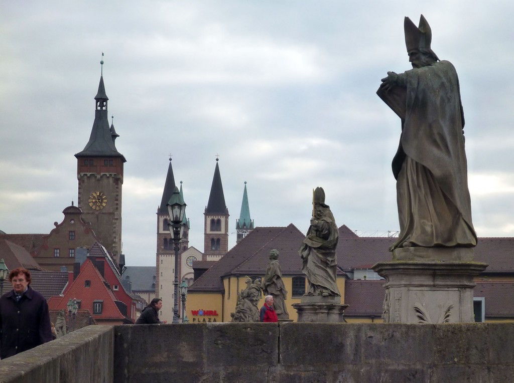 Wurzburg churches #Germany #RomanticRoad #Cycling @GingerandNutmeg