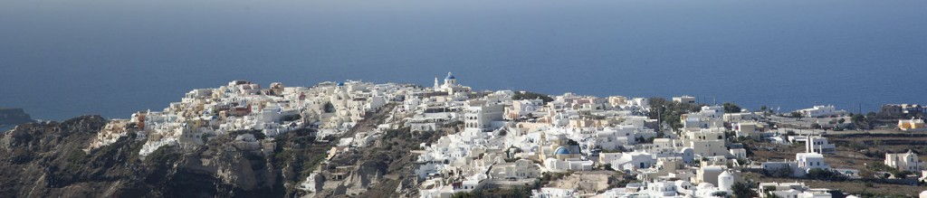 Oia_Panorama Santorini #Santorini #VisitGreece @GingerandNutmeg