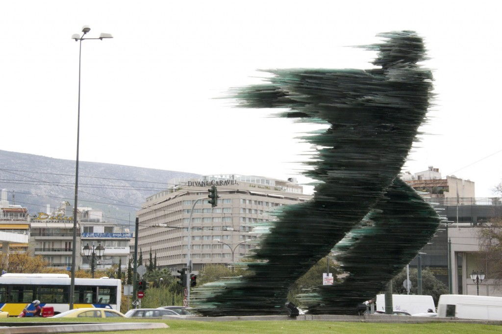 Glass runner #Athens #Greece #VisitGreece @GingerandNutmeg