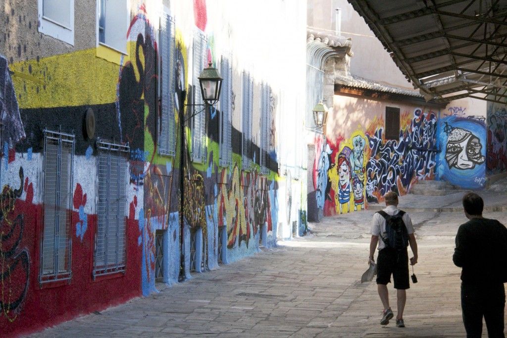 Graffiti walk #Athens #Greece #VisitGreece @GingerandNutmeg