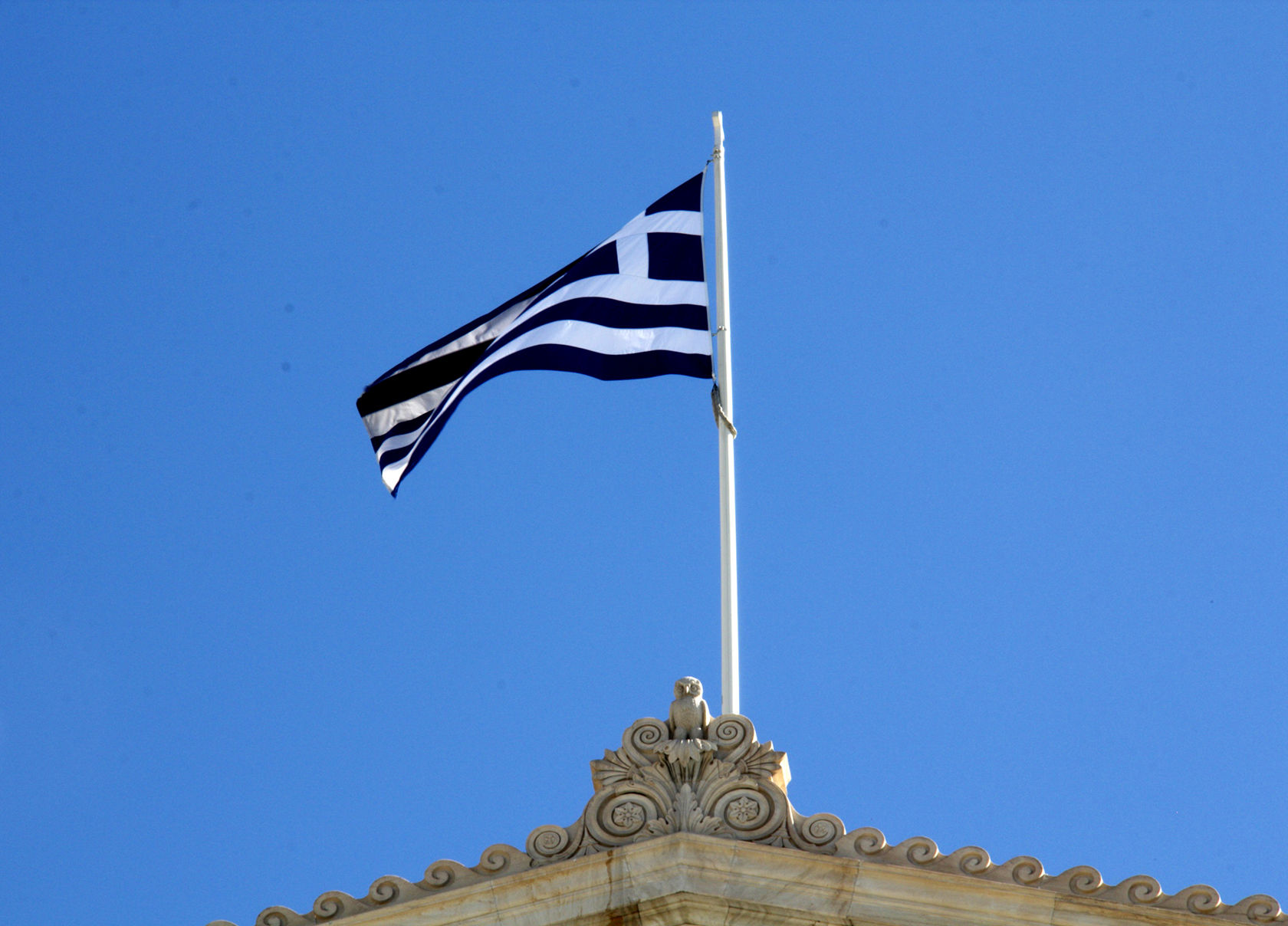 Greek Flag #Athens #Greece #VisitGreece @GingerandNutmeg