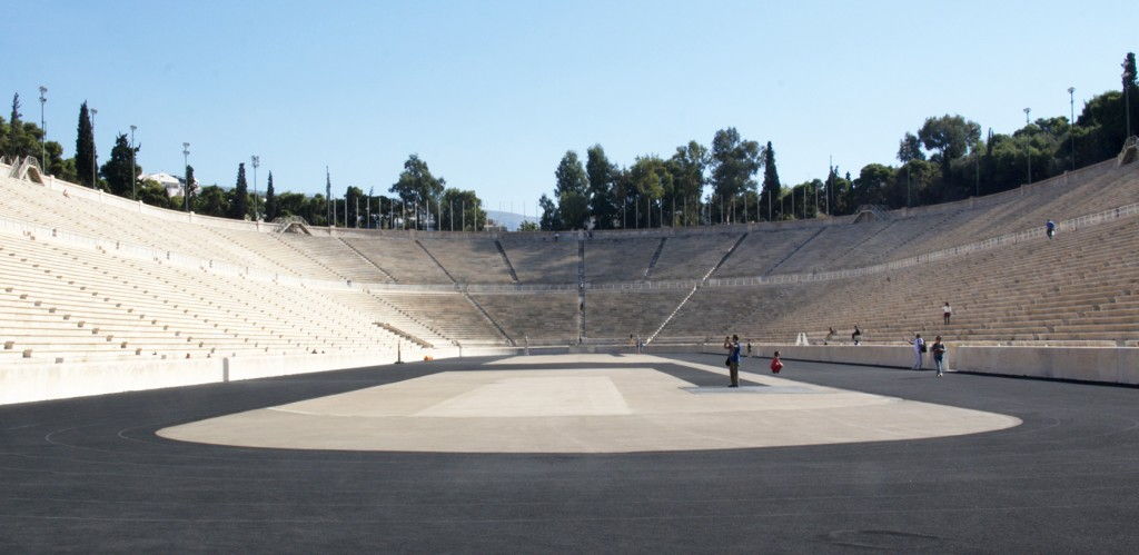 Olympic Stadium #Athens #Greece #VisitGreece @GingerandNutmeg