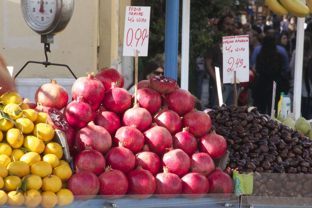 Pomagranate #Greece #GreekFood @GingerandNutmeg