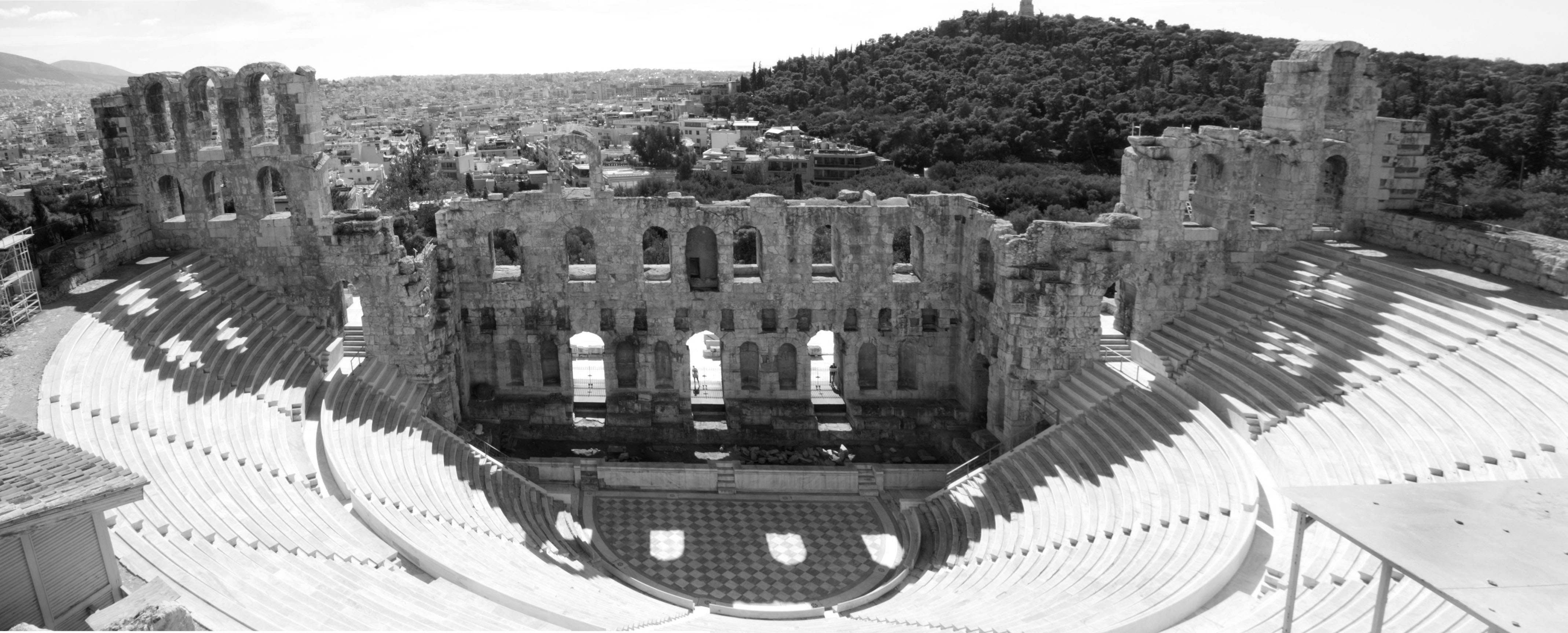 Roman Theatre #Athens #Greece #VisitGreece @GingerandNutmeg