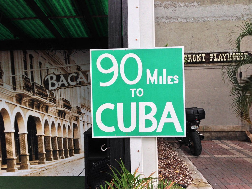 90 miles to Cuba #KeyWest #Florida @GingerandNutmeg