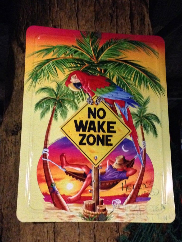 No wake zone #KeyWest #Florida @GingerandNutmeg