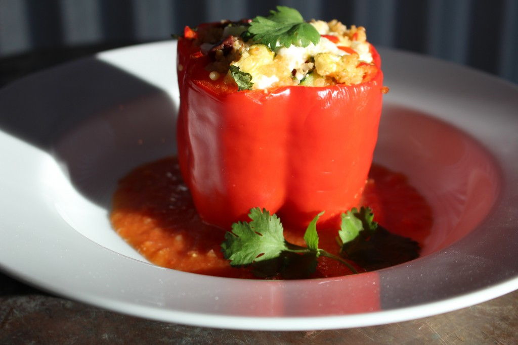 Stuffed peppers with Quinoa An Edible Life @anediblelife #Canmore