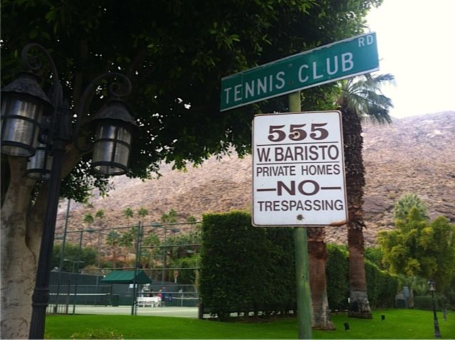 Tennis Club Tour -Palm Springs Historical SocietyTour #4 The Exclusive Tennis Club Enclave - 9:30 Thursday
