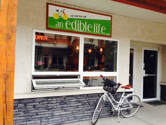 An Edible Life storefront @anediblelife #Canmore