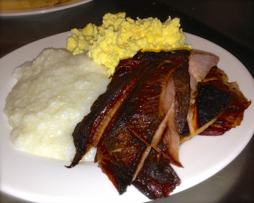 Black Ham breakfast Mother's Restaurant, New Orleans #NOLA #NewOrleans