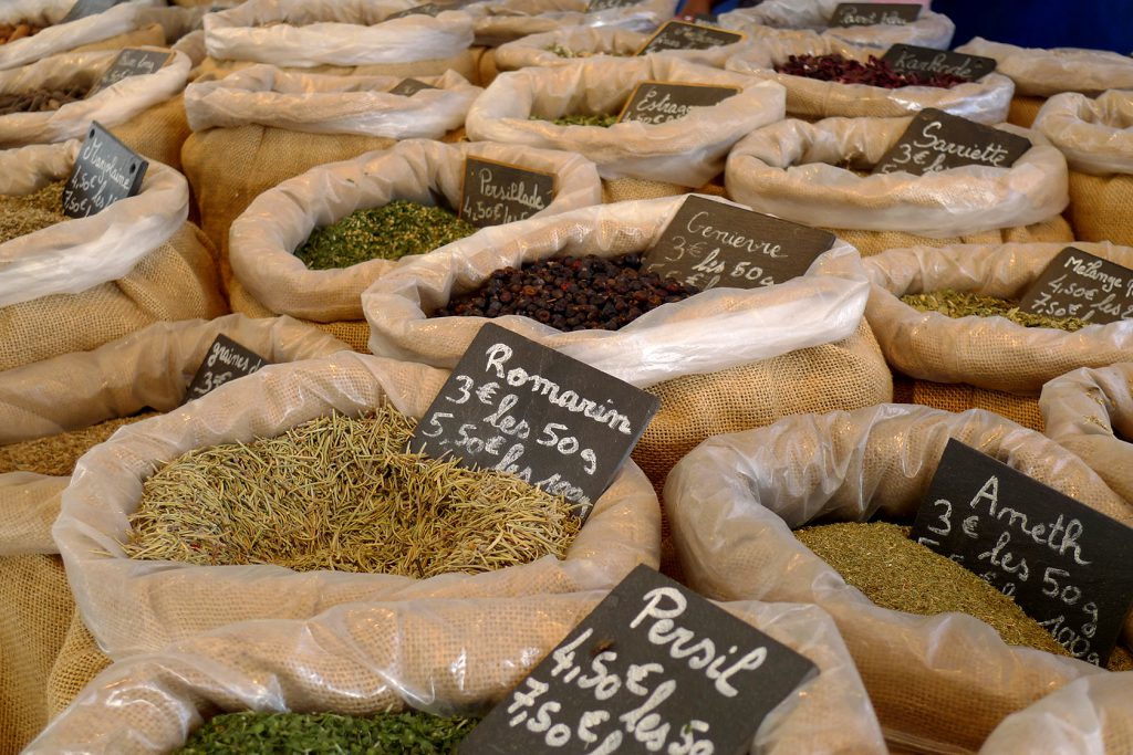 Market Spices #FoodieTravel #TastesofTravel @GingerandNutmeg