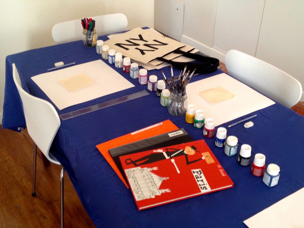 kasia-dietz-bag-painting-workshop @kasiadietzbags